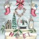 Lunch Napkins - NOEL Decorations 6.5