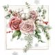 Lunch Napkins - Winter Bouquet 6.5