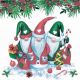 775093377253 - Lunch napkins - Gnomes
