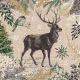 775093466407 - Lunch napkins - Deer with greens