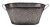 Oval Metal container  15”x7”x6”H (min.3