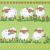 Lunch Napkins - Sheep in the meadow 6.5