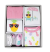 PC PINEAPPLE Cotton Box Set 
Set includes: Two Bodysuits, Pant, Socks and Bib