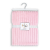Amor Bebe Striped plush blanket - Pink