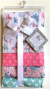 Cribmates 4 Pack Receiving Blankets - BUTTERFLY design