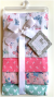 Cribmates 4 Pack Receiving Blankets - BUTTERFLY design