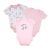 Pink 3-Pack Bodysuit: Bunnies