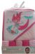 Petit L'amour Hooded Towel with 5 washcloths - MERMAID - 9