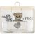 Precious Moments 3-pack 100% cotton embroidered wash cloths - Bear
9