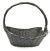 XLarge Boat shaped willow basket with handle