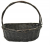 Large Oval willow basket with handle L:20
