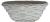CBL836V - Oval willow and chipwood white basket