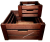 CBX733SXL - XL in S/4 Brown Square crates