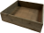 CBX797SS - Smallest in Set of 2 square wood crates 12