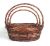 Largest in a set of 3 willow & seagrass baskets 
 18