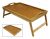 Bamboo serving tray with folding legs 20
