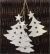 Bundle of white wooden hanging trees 4