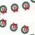 Wreath Printed Cellophane roll 40