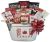 24 pc Large galvanized Canada bucket GIFT BASKET KIT.  All you need to make 12 Gift Baskets. 