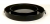 Largest in a Set of 2 Round black  trays with folding handles L: 14
