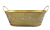Oval metal container 