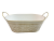 Oval metal container 