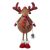 Fabric Standing Reindeer with decoration 23