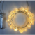 20 warm white LED light garland - MARBLES