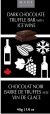 Made dark chocolate truffle bar with icewine envelope 45 gr., 24/cs 2.5