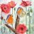 775093409466 - Lunch napkin - Poppies & Birds