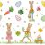 775093508268 - Lunch napkin - Bunnies & Eggs