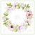 775093508312- Lunch Napkins - Flower wreath