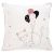 Cat with embossed Balloons Cushion 15