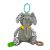 Grey Elephant Activity plush - 8.5