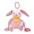 Bab & Tot Pink Bunny Activity plush - 8.5