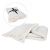 White throw with fringe 50