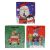 Medium matte paper Christmas gift bags - 3 styles