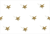 Printed Cellophane - Gold Shooting Stars
40