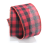 Checkered/plaid wired burlap ribbon 25 yard/roll - 2.5