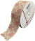 <p>Red Flakes wired burlap ribbon 25 yard/roll - 2.5