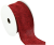 WRB01RD - Wired burlap ribbon dark red 25 yard/roll - 2.5
