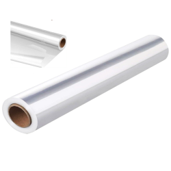 40"x100' - Clear Cello Roll 40 micron (1.6 mil - Extra Thick film)