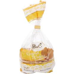 B & C Caramel Wafers 230 gr