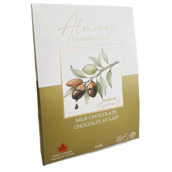 Bonbon Confections Milk chocolate dipped Almonds 57 gr.