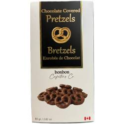 Chocolate covered pretzels