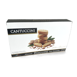 Artisan Gourmet Cantuccini Biscotti with Almonds - Black Box 50 gr.