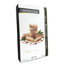 Artisan Gourmet Cantuccini Biscotti with Almonds - Black Box 50 gr.