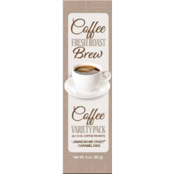 Coffee Masters Gourmet Ground Coffee - Merry Christmas 85 gr., 12/cs
Contains 3 servings - Caramel Coffee Collection