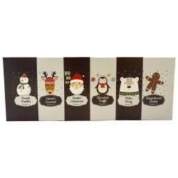 Cocoa Amore Gourmet Cocoa 6 PACK Christmas theme 28.4 gr ea.