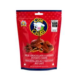 Anne of Green Gables Cow Chips - Milk chocolate covered potato chips 100 gr., 12/cs